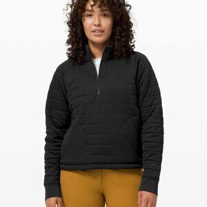 Lululemon Dynamic Movement Half Zip Black